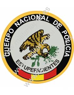 ADHESIVO CUERPO POLICIA NACIONAL ESTUPEFACIENTES