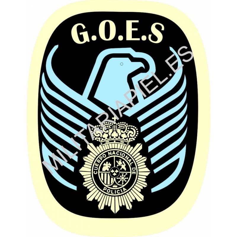 ADHESIVO CUERPO POLICIA NACIONAL G.O.E.S.
