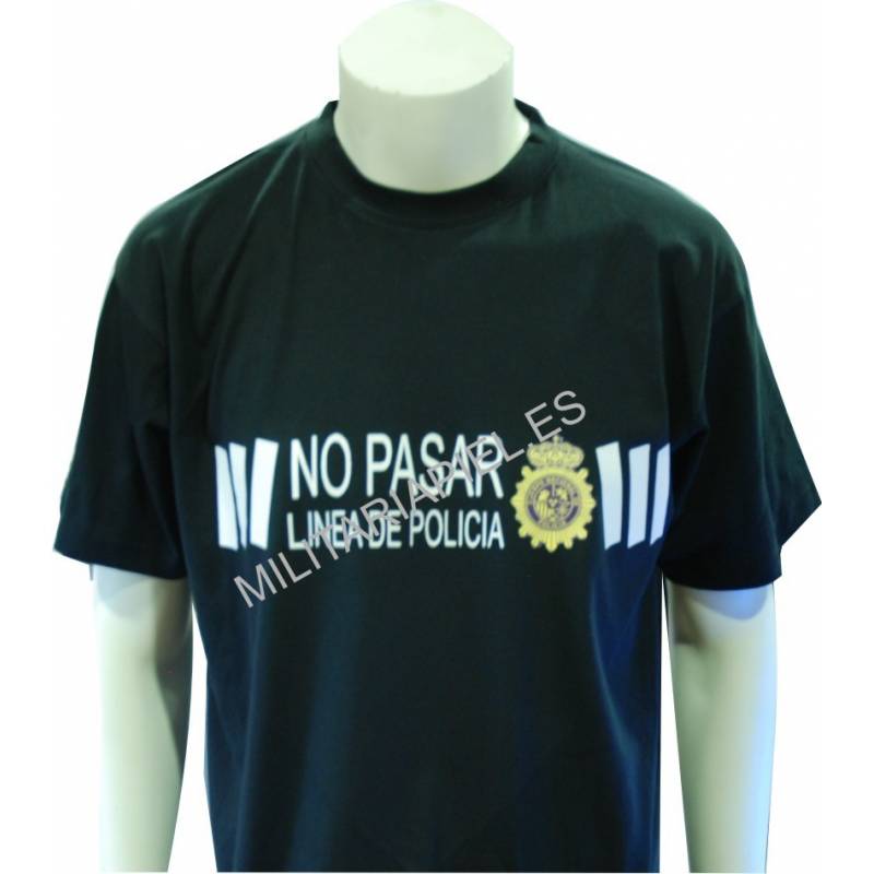 CAMISETA CUERPO NACIONAL POLICIA BALIZA