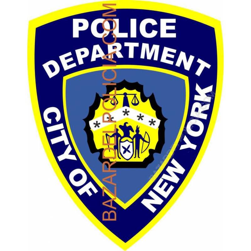 ADHESIVO POLICE DEPARTMENT NEW YORK