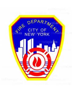 ADHESIVO FIRE DEPARTAMENT NEW YORK