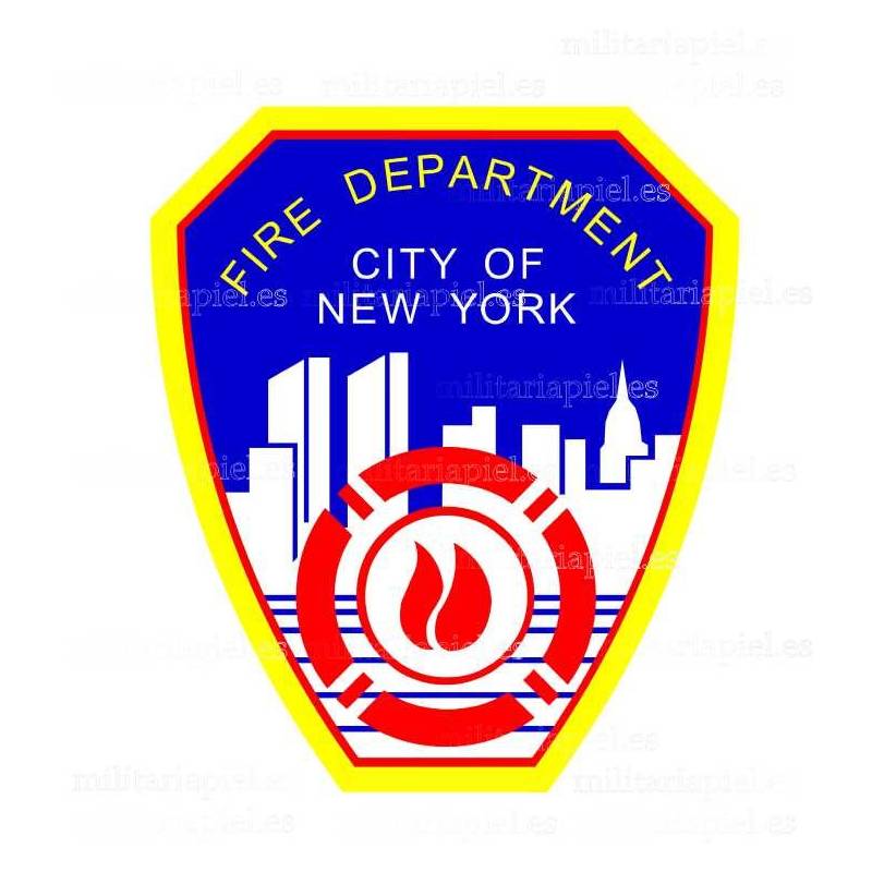 ADHESIVO FIRE DEPARTAMENT NEW YORK