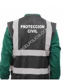 CHALECO REFLECTANTE PROTECCION CIVIL