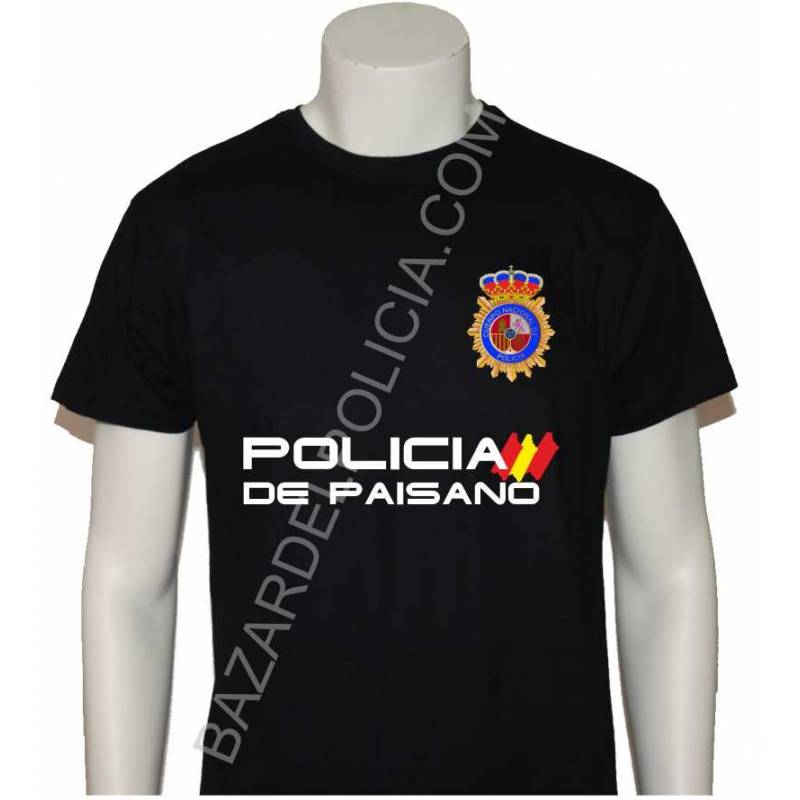 CAMISETA POLICIA NACIONAL PAISANO