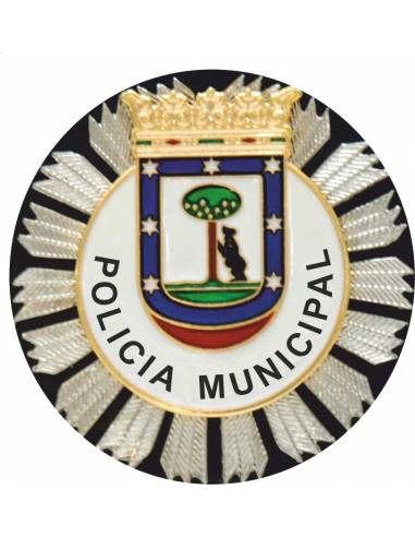ADHESIVO POLICIA MUNICIPAL MADRID