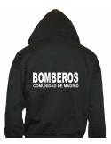 SUDADERA CON CAPUCHA BOMBEROS COMUNIDAD DE MADRID