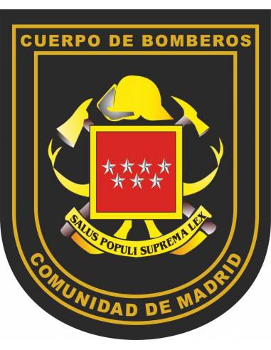 ADHESIVO BOMBEROS COMUNIDAD DE MADRID 